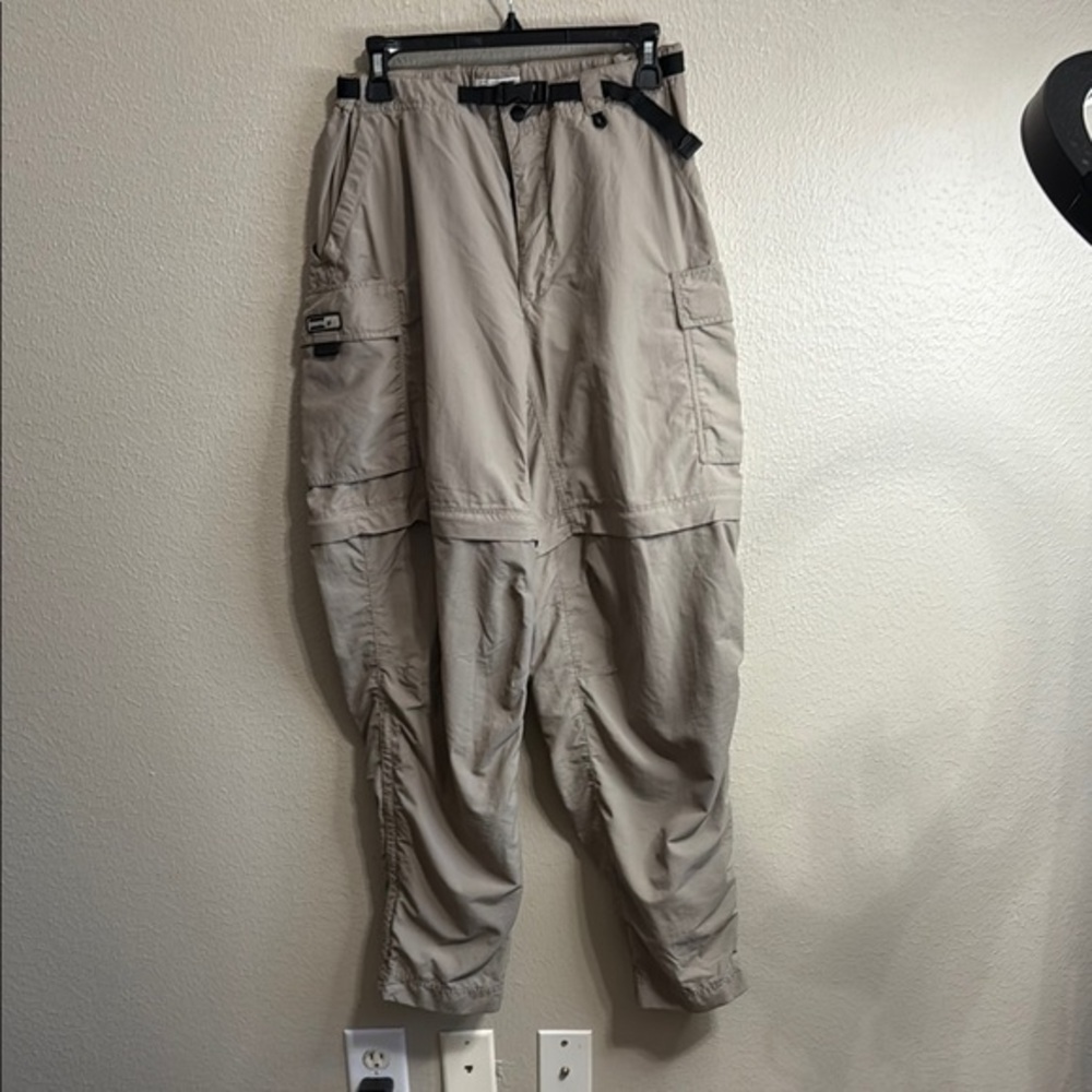 REI Tan Convertible Cargo Pants Lightweight Outdoor